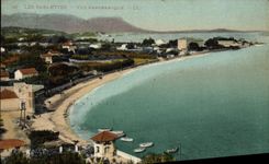 VINTAGE POSTCARD Sablettes Panoramic View