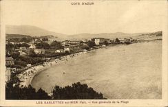 CPA Les sablettes sur Mer Vue Generale de la Plage