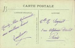 Catarata de Ollioules de la POSTAL de la VENDIMIA el taillee de la roca