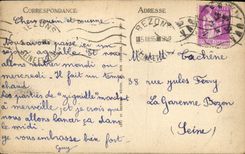 MODERN CARD Ille De Porquerolles Seaside and the Beach