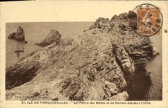 CPM Porquerolles La Pointe des Medes et les Rochers des deux Freres