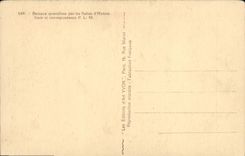 POSTAL MODERNA isla de la raza a campo través portuaria el acantilado del norte