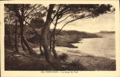 CPM Port Cros La plage du Sud