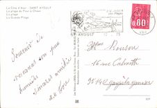 CPM Saint Aygulf La plage du Four a Chaux La plage La grande plage