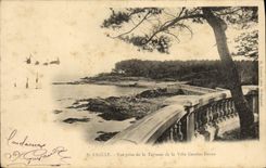 VINTAGE POSTCARD St Aygulf Seen from of the Terrace of the Villa Carolus Duran