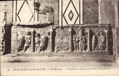 CPA St Maximin La ste Baume La Basilique Tombeau en albatre de Ste Marie Magdeleine