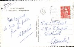 MODERN CARD Holy Raphael View the Dimension Of Azure