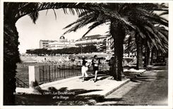 MODERN CARD Holy Raphael the Boulevard and the Beach