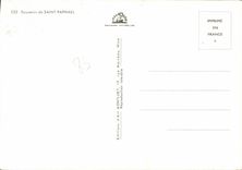 CPM Souvenir de Saint Raphael