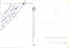 MODERN CARD Holy Raphael Frejus