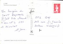 CPM Souvenir de Saint Raphael