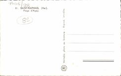 MODERN CARD Holy Raphael Beach of Agay