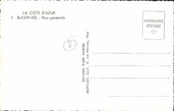 CPM Saint Raphael Vue Generale
