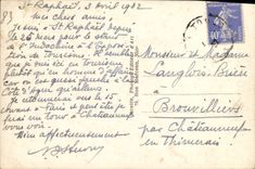 VINTAGE POSTCARD Holy Raphael the Beach and les Bains