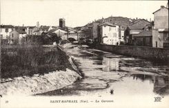VINTAGE POSTCARD Holy Raphael the Garonne