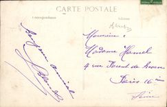 VINTAGE POSTCARD Dimension Of Massive Azure of I' Esterel Road of Italy