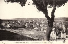 CPA Saint Raphael Vue Generale et le Golfe de Frejus