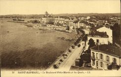 VINTAGE POSTCARD Holy Raphael the Boulevard Felix Martin Quays