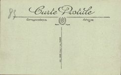 CPA Saint Raphael Le Plage des Corailleurs et les Villas