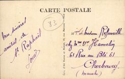 VINTAGE POSTCARD Holy Raphael Les Bains and the Beach