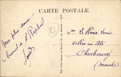 CPA Saint Raphael Le Boulevard Feix Martin et la Plage