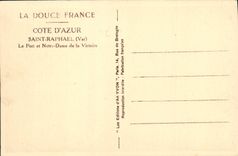 CPA Saint Raphael Le Port et Notre Dame de la Victoire Bateaux