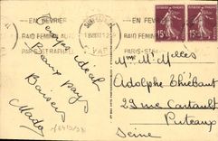 CPA Saint Raphael Le Boulevard Felix Martin et les Bains