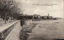 Bulevar santo Felix Martin de las terrazas de Raphael de la POSTAL de la VENDIMIA