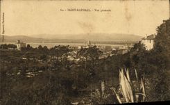 CPA Saint Raphael Vue Generale
