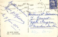 POSTAL de la VENDIMIA a recordar de Raphael del St