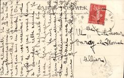 Raphael artístico de la colección de la POSTAL de la VENDIMIA Saint una esquina de la ciudad vieja