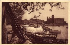 CPA Saint Raphael Le Port Bateaux