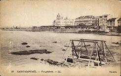 Barco santo de la opinión de Raphael de la POSTAL de la VENDIMIA