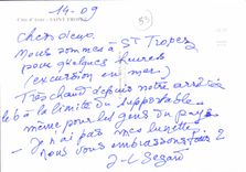 CPM Cote d'Azur Saint Tropez Gendarmes Religieuses Citroen 2 CV Billards