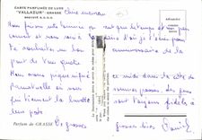 CPAMCarte Parfumee de Luxe Vallazur Grasse