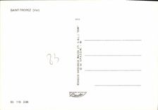 POSTAL MODERNA de Tropez Saint