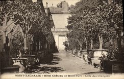 CPA Saint Zacharie Hotel Chateau de Mont Vert Allee des Orangers
