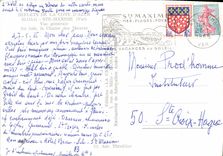 CPM Saint Maxime Sur Mer Vue Generale Au loin la chaine des Maures