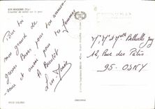 CPM Saint Maxime Coucher de Soleil Sur le Port Bateaux