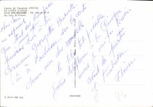 CPM Saint Maxime Au loin St Tropez