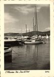 CPM Saint Maxime sur Mer Dans le port Bateau 