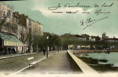 CPA Sainte Maxime Les Quais Nautic Bar