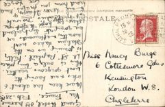 CPA Sainte Maxime Sur Mer Place des Palmiers Vue Sur la Mer Bateaux