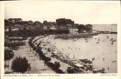 CPA Sainte Maxime Sur Mer Boulevard de la Plage