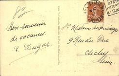 CPA Sainte Maxime Sur Mer Bord de Mer La Madrague