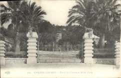 VINTAGE POSTCARD Tamaris on entered Sea of the castle of Michel Pasha