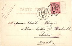 CPA Toulon La place d'armes et la prefecture maritime Kiosque 