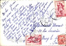 CPM Toulon Avenue Clemenceau Bateau 