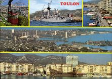 MODERN CARD Toulon Boat Teleferic