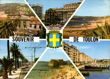 MODERN CARD To remember of Toulon